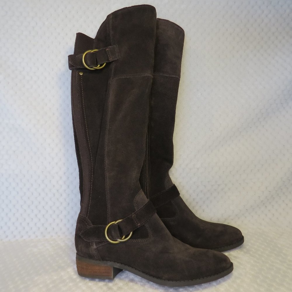 Crown Vintage Dark Brown Suede Boots